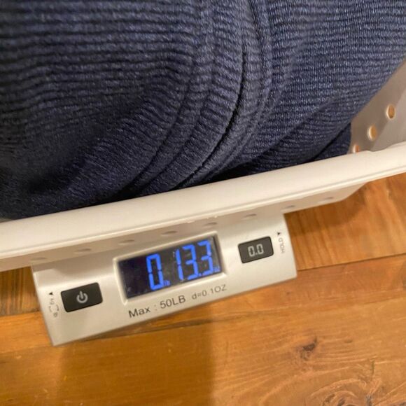 Van Heusen Flex Gray Ribbed Quarter Zip Mens Activewear Pullover Shirt Size Smal - Picture 12 of 12